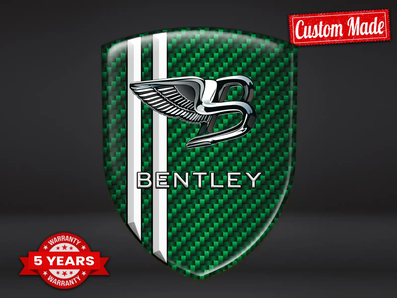 Bentley Stickers Pare-Brise Max Durables Pro Stylés Moderne